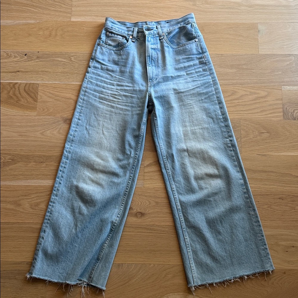 Rag&Bone high rise wide leg jeans